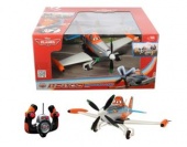 Самолет Дасти на р/у, 1:24,25 см., звук.,ездит по поверхности