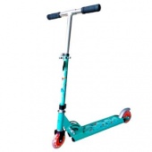 Скутер X-Match Cute, 100 мм PVC свет, бирюз.