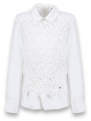 Блузка белая с длинным рукавом школа 817261 Pinetti