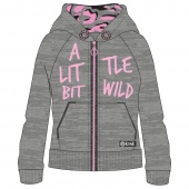 Толстовка для девочек LITTLE BIT WILD Coccodrillo