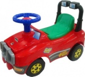 Машина-каталка Джип №2 (красный)