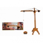 Подъемный кран р/у, высота 1,2 метра, вращение башни 360 град., свет, звук, эл.пит.6*АА не вх.в комп