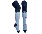 Колготки детские синие lansa