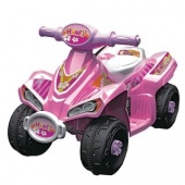 Квадроцикл эл. Старт, роз., аккум 6V/4.5AH ,12W