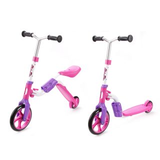 Самокат 2 в 1 Moby kids, розовый