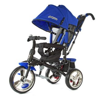 Велосипед 3кол. Comfort- maxi, 12/10" кол., син.