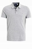 Футболка поло детская серая для мальчиков Gant