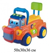 Каталка Веселый грузовик, свет, звук