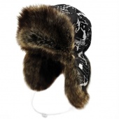 Шапка детская для девочки Nordman черная