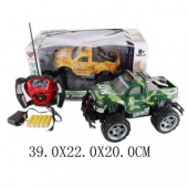 Машина р/у, Внедорожник, 4 канала, свет, звук, аккум., эл.пит.не вх.в комплект