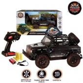 Джип Сафари р/у ПМ 020, аккум.,15км/ч,  черн.грязь