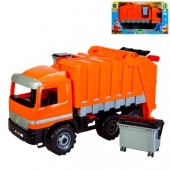 Машина Мусоровоз Mercedes в подар.уп. 74 см