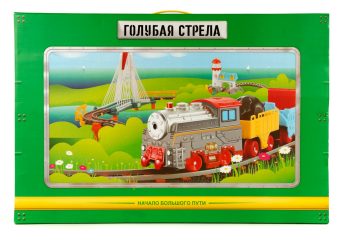 Ж/д Голубая стрела эл. с Маяком и мостом