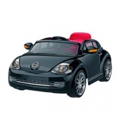 Автомобиль эл. Первая машина, черн., свет, звук, регулировка скорости, аккум 6V/7AH ,25W