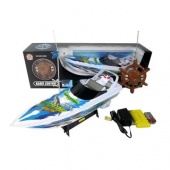 Катер р/у, 4 канала, аккум., USB зу, эл.питания вх. в комплект