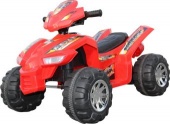 Квадроцикл эл., красный, аккум 6V/7AH,2*18W