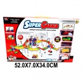 Паркинг, Мегаполис, 3 уровня, машина 4шт., вертолет 1шт., деталей 107шт., коробка