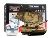 Танк р/у US M1A2 Abrams, 4 канала, пневмо пушка
