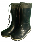 Сапоги резиновые темно синие с меховым вкладышем Nordman