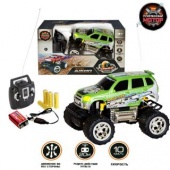 Джип р/у ПМ -030, аккум., 10км/ч, зел.