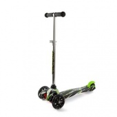 Самокат Moby kids, упр.наклоном, рег.рул.стойка, зелен.