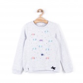 Свитшот для девочек COTTON CANDY Coccodrillo