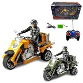 Мотоцикл р/у 1:10, 4 канала, свет фар, аккум., USB зу, эл.пит.не вх.в комплект