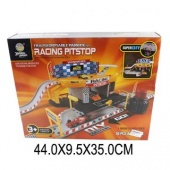 Парковка, Гоночная станция, 2 уровня, 55дет., машина 1шт.