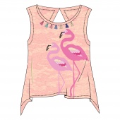 Майка для девочек PARADISE Coccodrillo