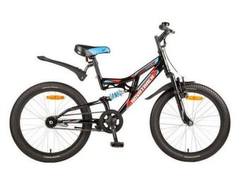 Велосипед NOVATRACK 20" SHARK, черный, сталь, 1-скор, Falcon