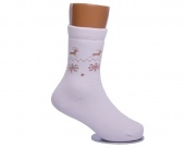 Носки белые детские махровые Lansa