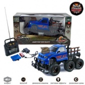 Внедорожник Автогиганты р/у, трехосный, 6 надувных колес, 4 канала, аккум.
