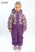 Комбинезон для девочки фиолетовый Батик
