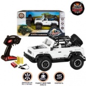Джип Сафари р/у ПМ 020, аккум., 15км/ч, бел.