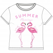 Футболка для девочек PARADISE Coccodrillo