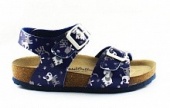 Сандалии синие детские на пробковой подошве Sursil-Ortho