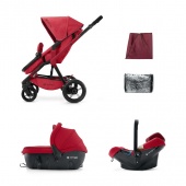 Коляска Wanderer Travel Set (3 в 1) Ruby Red 2015 Concord