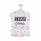 Футболка для девочек STAY COOL Coccodrillo