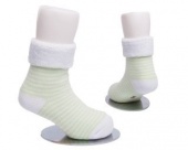 Носки зеленые детские махровые Lansa