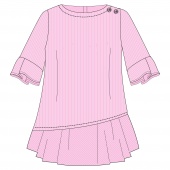 Платье для девочек LITTLE BIT WILD Coccodrillo