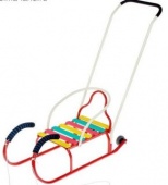 Санки Лео-4К красные