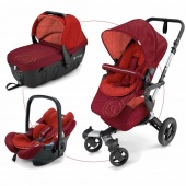 Коляска Neo Travel Set (3 в 1) Flaming Red 2017 Concord