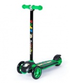 Самокат 3-х колесный Зеленый