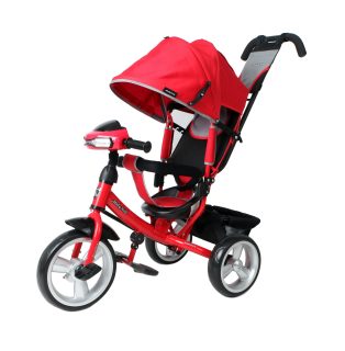 Велосипед 3кол. Comfort 12x10 EVA Car, красн.