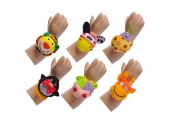 Браслет детский с погремушкой на липучке lansa