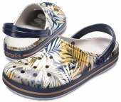 Crocband Graphic Clog