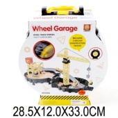 Чемоданчик-колесо с игр.набором Стройка, 2 уровня