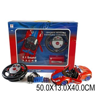 Машина р/у, 1:14, 5 каналов, свет, звук, аккум, эл.пит.вх.в комплект, в ассортименте