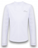 Блузка белая с длинным рукавом школа 817108 Pinetti