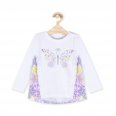 Лонгслив для девочек BE SWEET Coccodrillo